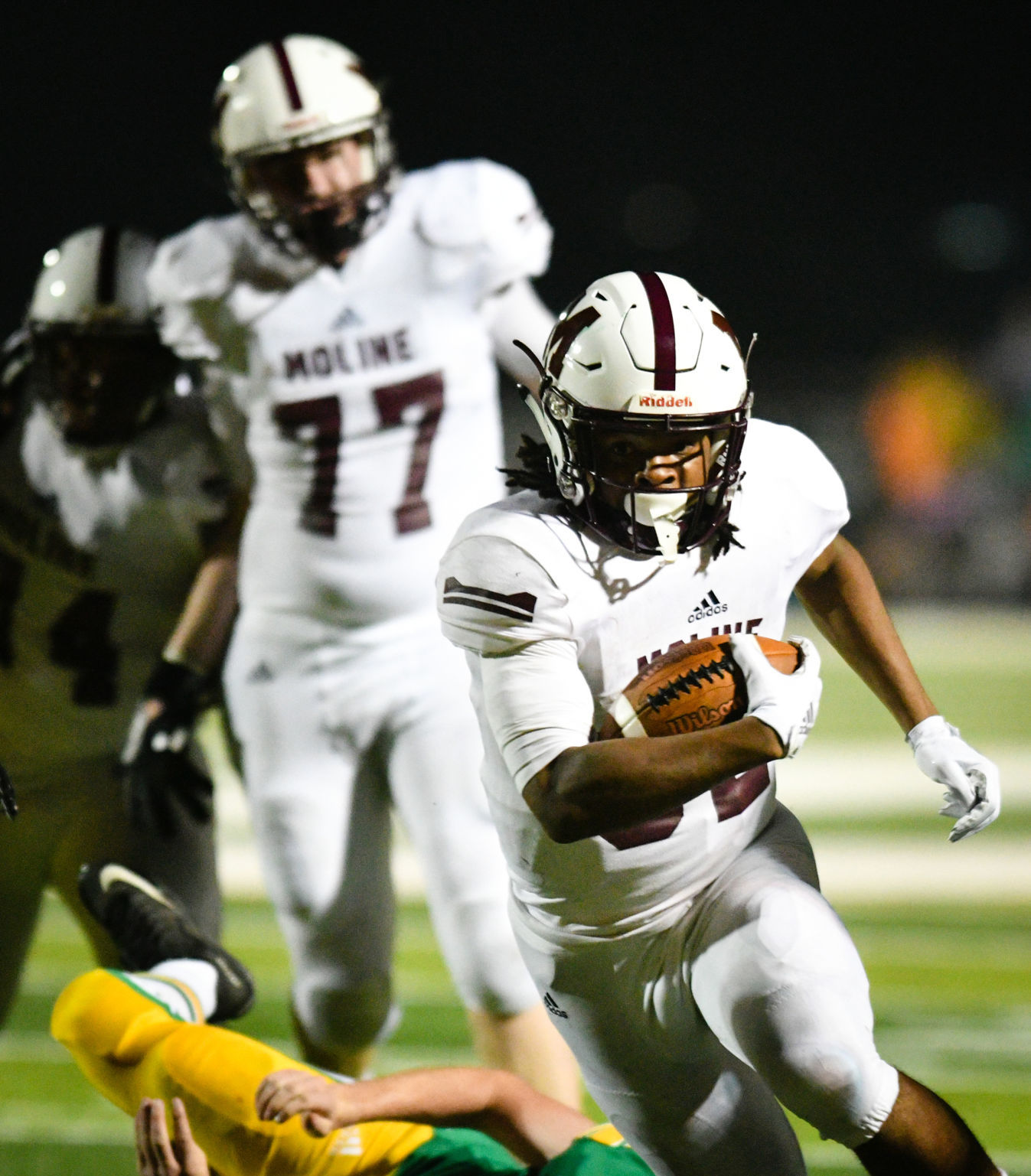 Prep Football: Moline at Geneseo
